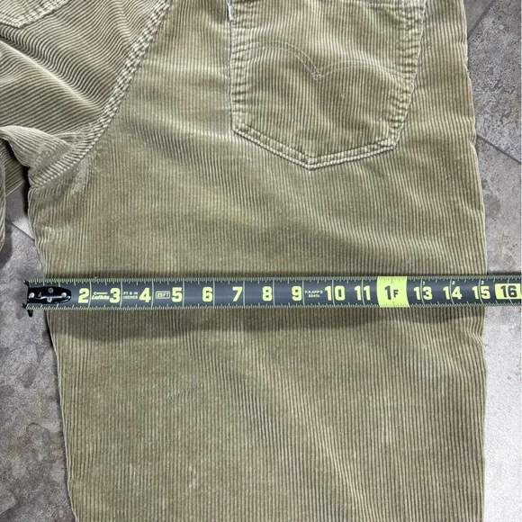 Levi’s Silvertab Vintage 90s Rare Baggy Corduroy Khaki Jeans 36x33